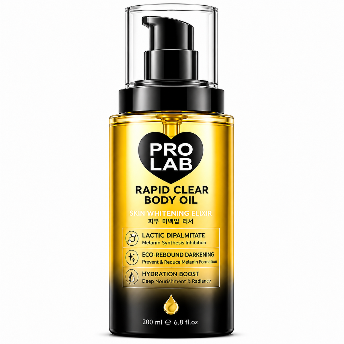 PRO LAB Rapid Clear Body Oil 200ml