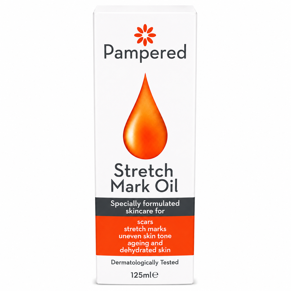 Pampered Stretch Mark Oil – 125ml