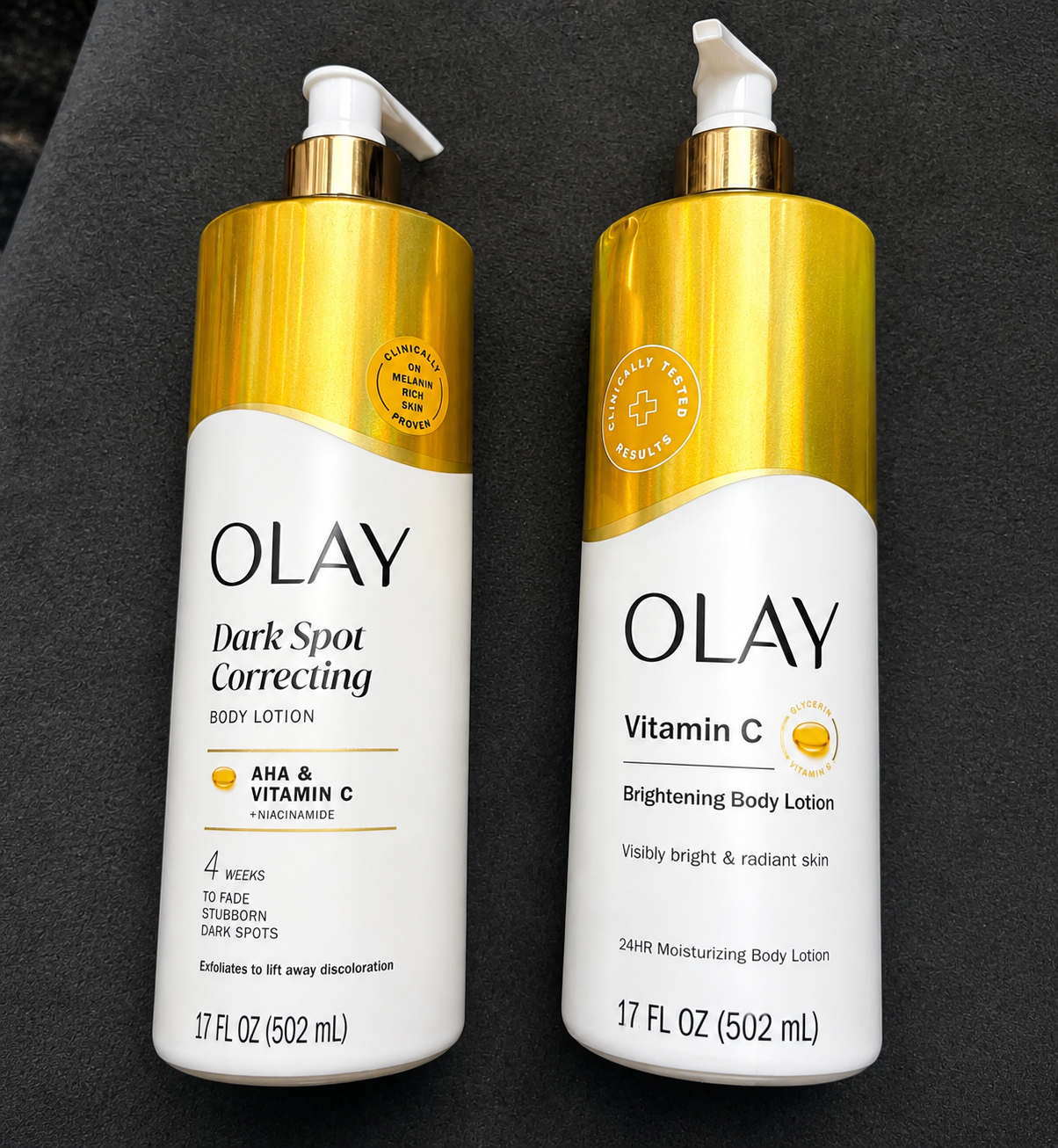 Olay Dark Spot Correcting Body Lotion – AHA & Vitamin C Dark Spot Corrector, 502ml