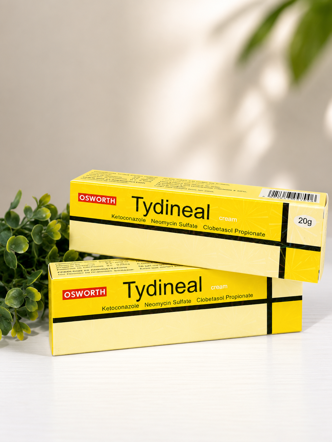 1 x Osworth Tydineal Cream 20g – Ketoconazole, Neomycin Sulfate & Clobetasol Propionate