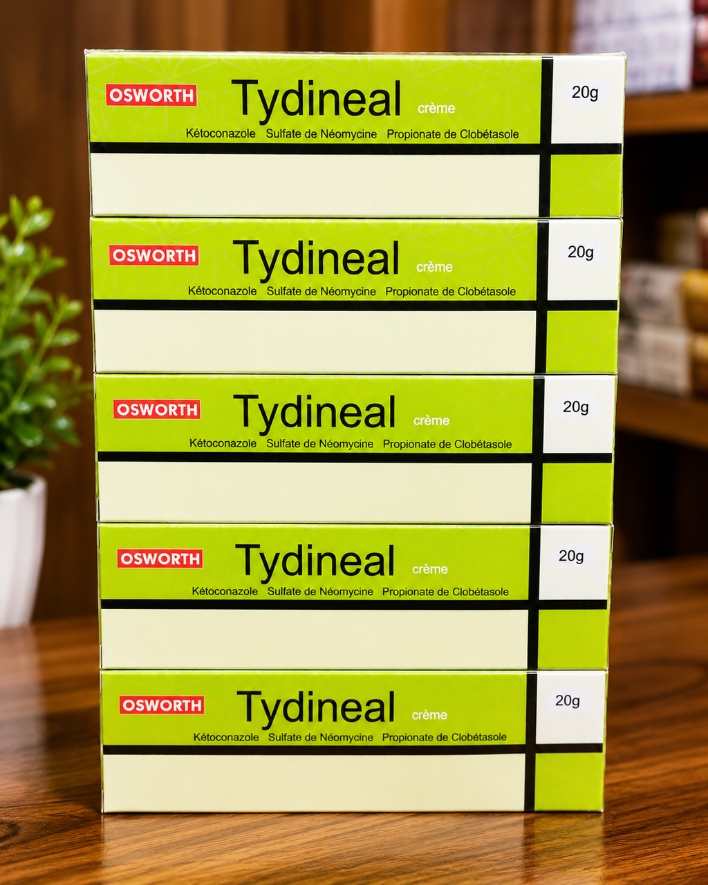 1 x Osworth Tydineal Cream 20g – Ketoconazole, Neomycin Sulfate & Clobetasol Propionate
