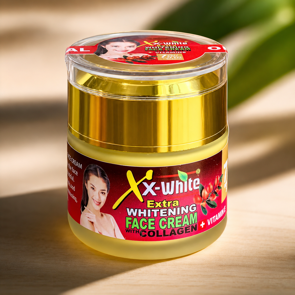 XX White Extra Whitening Face Cream with Collagen & Vitamins (50g)
