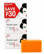 Kojie San Skin Lightening Soap – Kojic Acid Brightening Soap (Trio Pack 100g × 3)