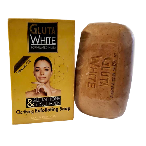 Gluta White Glutathione & Collagen Clarifying Exfoliating Soap