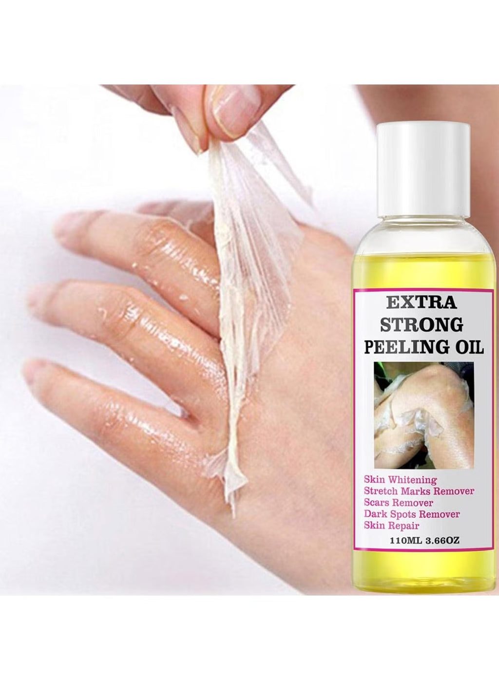Deep Exfoliating Body Oil – Dead Skin Removing & Skin Renewing Oil, 110ml