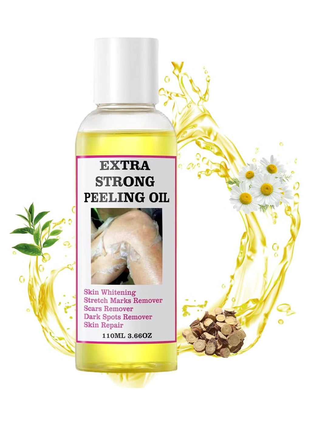 Deep Exfoliating Body Oil – Dead Skin Removing & Skin Renewing Oil, 110ml