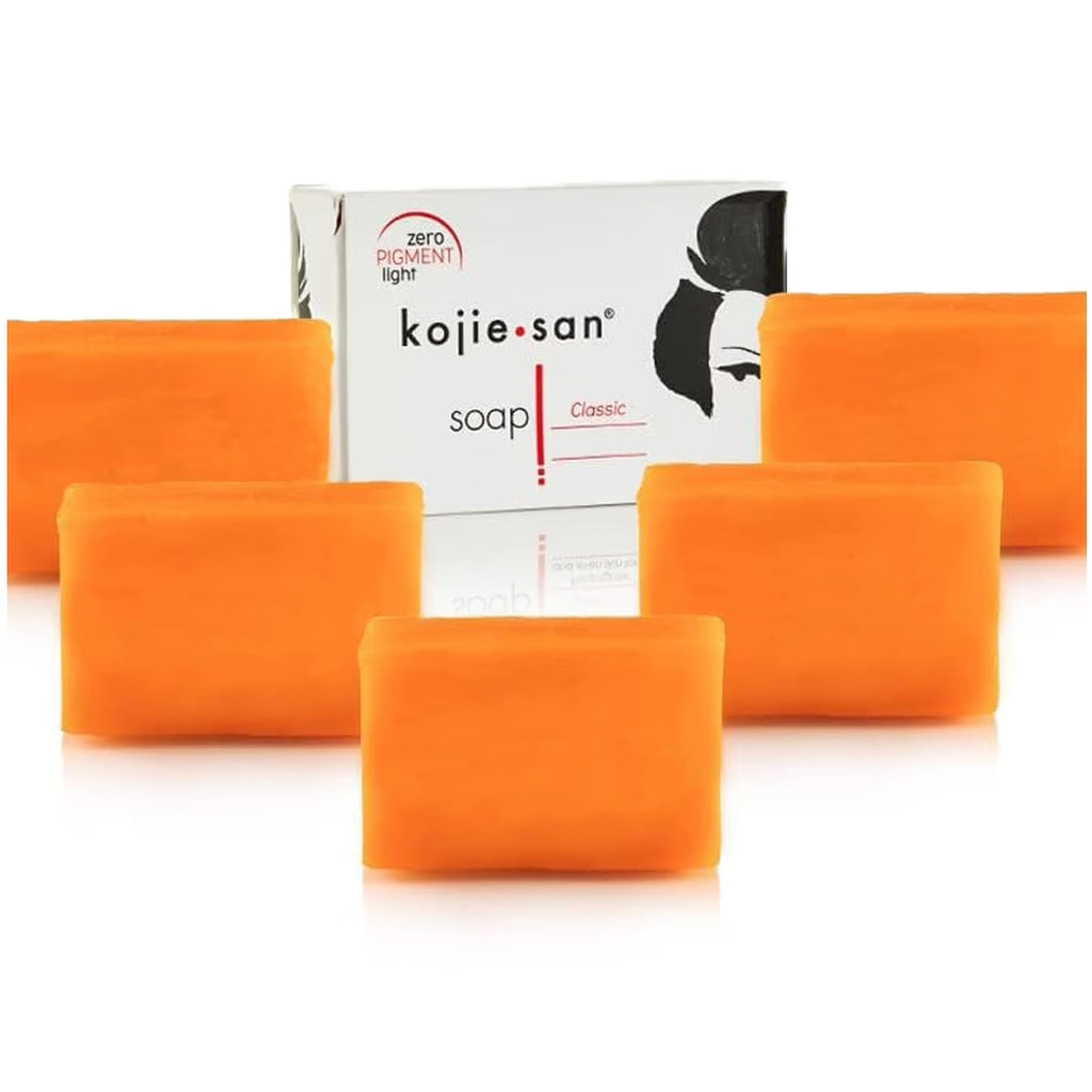 Kojie San Skin Lightening Soap – Kojic Acid Brightening Soap (Trio Pack 100g × 3)