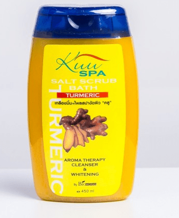 Kuu Spa Turmeric Salt Body Scrub – Exfoliating & Skin Smoothing, 450ml