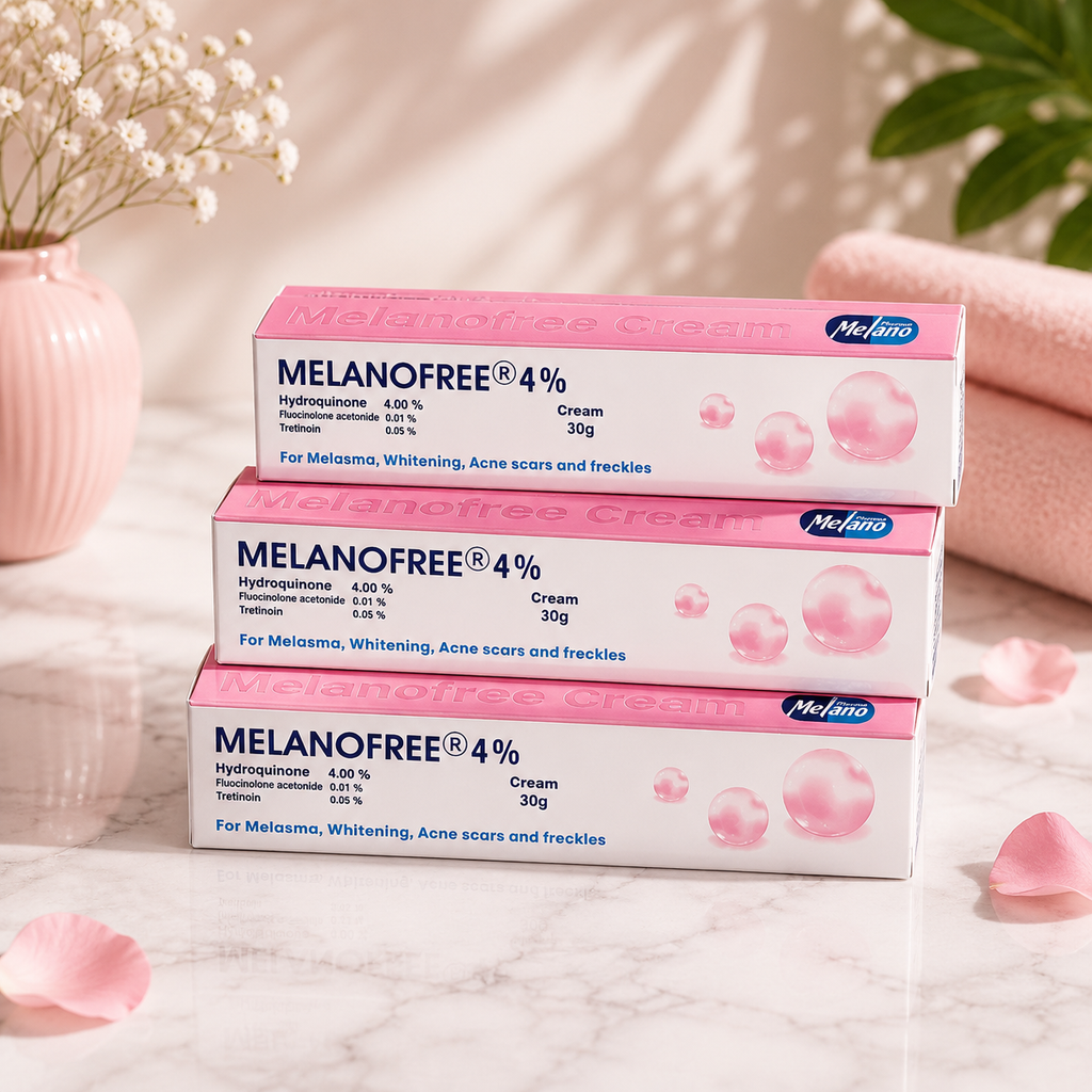 1 x Melanofree 4% Cream – Melasma, Pigmentation & Dark Spot Treatment Cream, 30g